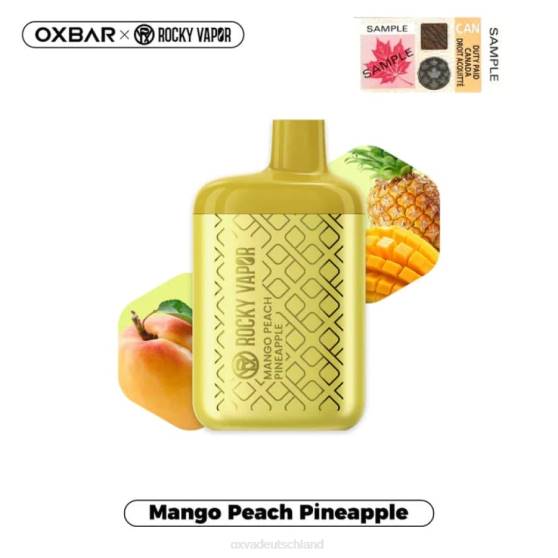 OXVA Berlin 0VXH32 | Mango-Pfirsich-Ananas OXVA OXBAR 4500