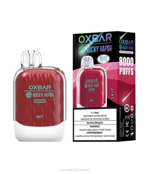 OXVA Pods Kaufen 0VXH38 | Sketch OXVA OXBAR G8000