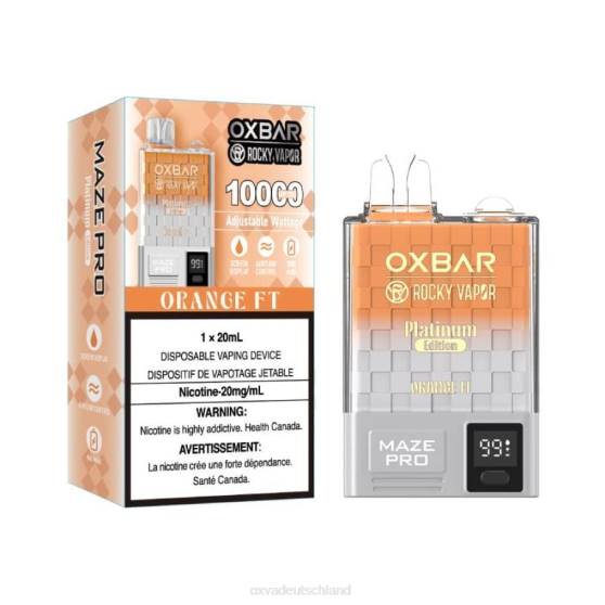 OXVA Vape Anmachen 0VXH15 | Orange ft OXVA OXBAR MAZE PRO 10000