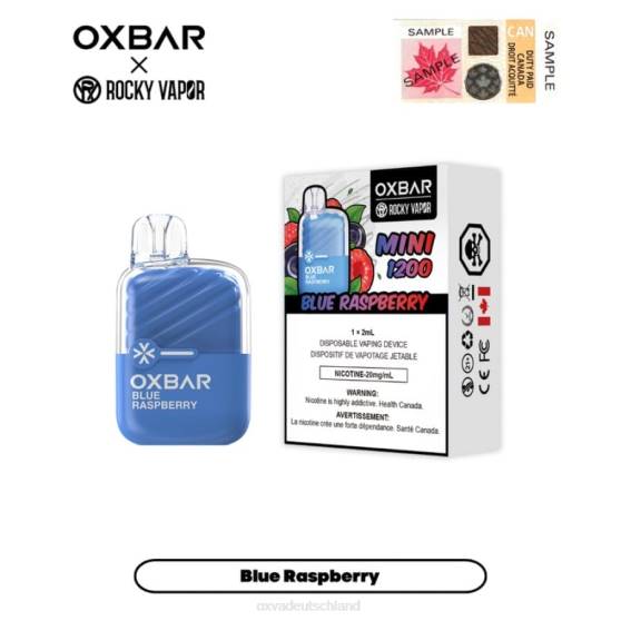 OXVA E Zigarette 0VXH24 | blaue Himbeere OXVA OXBAR MINI 1200