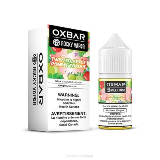 OXVA Deutschland 0VXH51 | verdrehter Apfel OXVA OXBAR 30 ml Salz nic