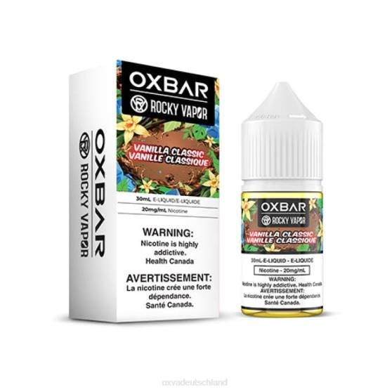 OXVA Disposable Pod 0VXH50 | Vanille-Klassiker OXVA OXBAR 30 ml Salz nic