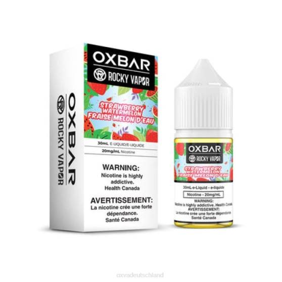 OXVA E Zigarette 0VXH54 | Erdbeerwassermelone OXVA OXBAR 30 ml Salz nic