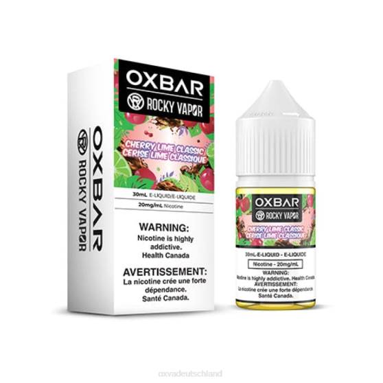 OXVA Vape Sale 0VXH49 | Kirsch-Limetten-Klassiker OXVA OXBAR 30 ml Salz nic