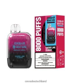 OXVA OXBAR g8000 Kirsch-Limetten-Klassiker | T4ZXPL44 Oxva Vape Liquid